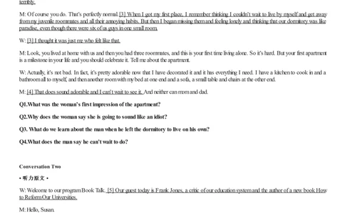 [1.1.9.6]--2023年6月六级听力音频（第二套）_文本_最新更新，视频都在这_2026，6月六级速转存易和谐_1、2025年6月六级_04.2026六级英语新东方_{9}--近五年听力音频+原文