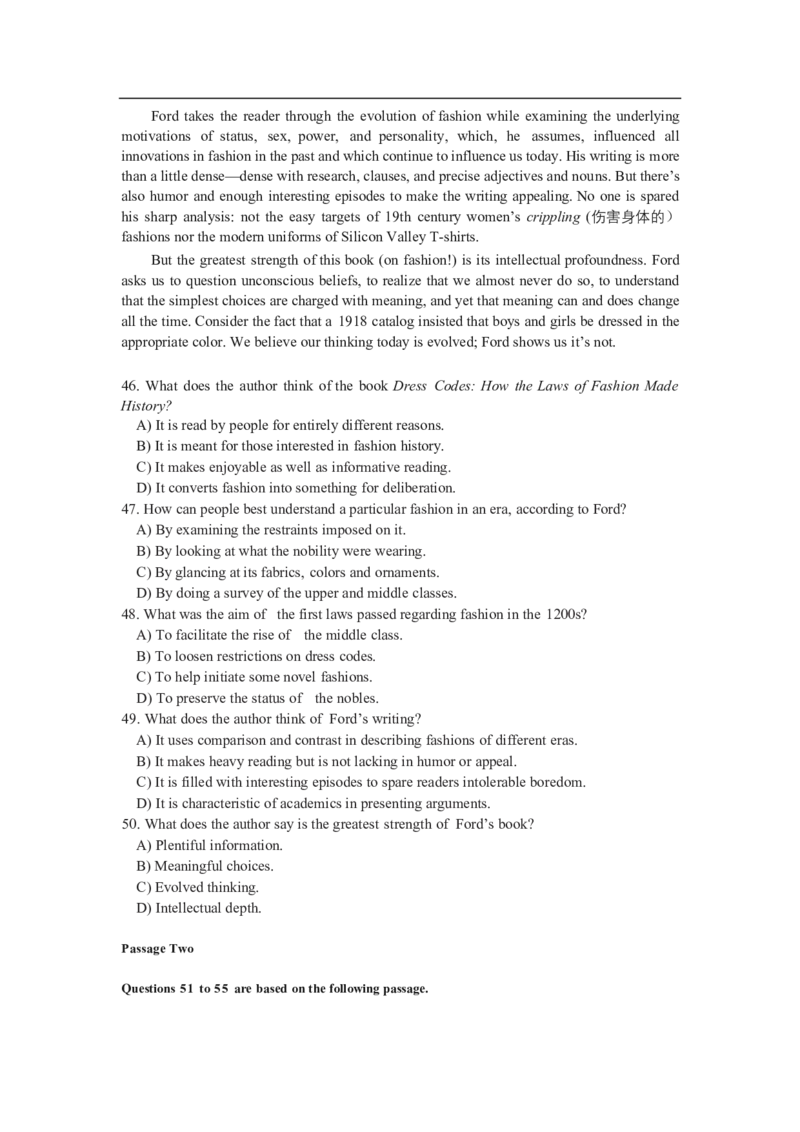 2024年06月四级真题全3套_02.四六级真题+模拟题（0128）_四级真题+音频+解析(0128)_03.2016&mdash;2025年新题型_2024年06月四级_2024.06四级真题word