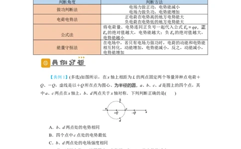 第27讲　电场能的性质（解析版）_04高考物理_新高考复习资料_2024新高考复习资料_一轮复习资料_完划重点2024年高考一轮复习精细讲义