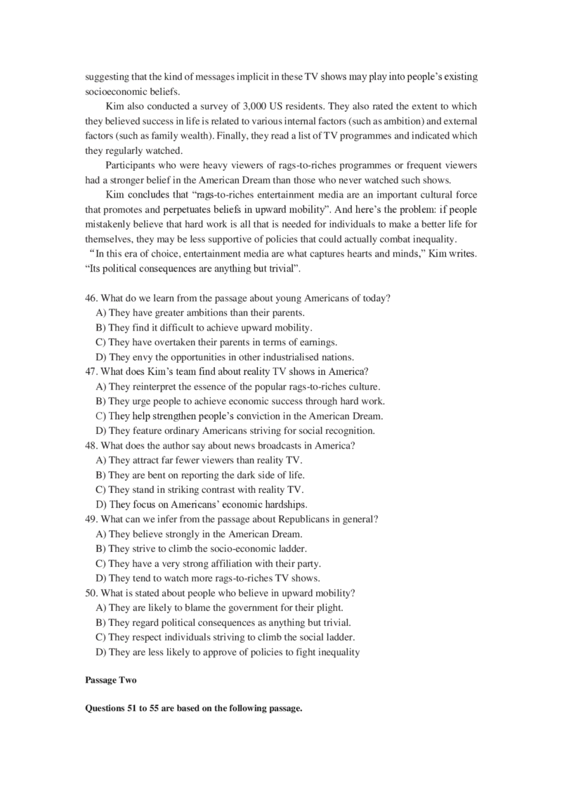 2024年06月大学英语六级考试真题（第2套）_最新更新，视频都在这_2026，6月六级速转存易和谐_新大学英语2025.6月4.6级真题_六级真题_01六级真题+答案解析+听力音频