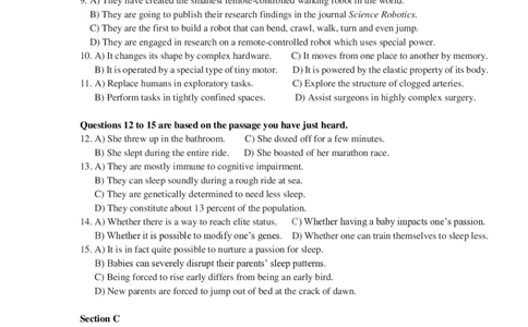 2024年06月大学英语六级考试真题（第2套）_最新更新，视频都在这_2026，6月六级速转存易和谐_新大学英语2025.6月4.6级真题_六级真题_01六级真题+答案解析+听力音频