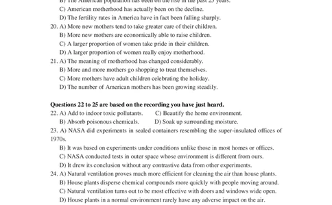 2024年06月大学英语六级考试真题（第2套）_最新更新，视频都在这_2026，6月六级速转存易和谐_新大学英语2025.6月4.6级真题_六级真题_01六级真题+答案解析+听力音频