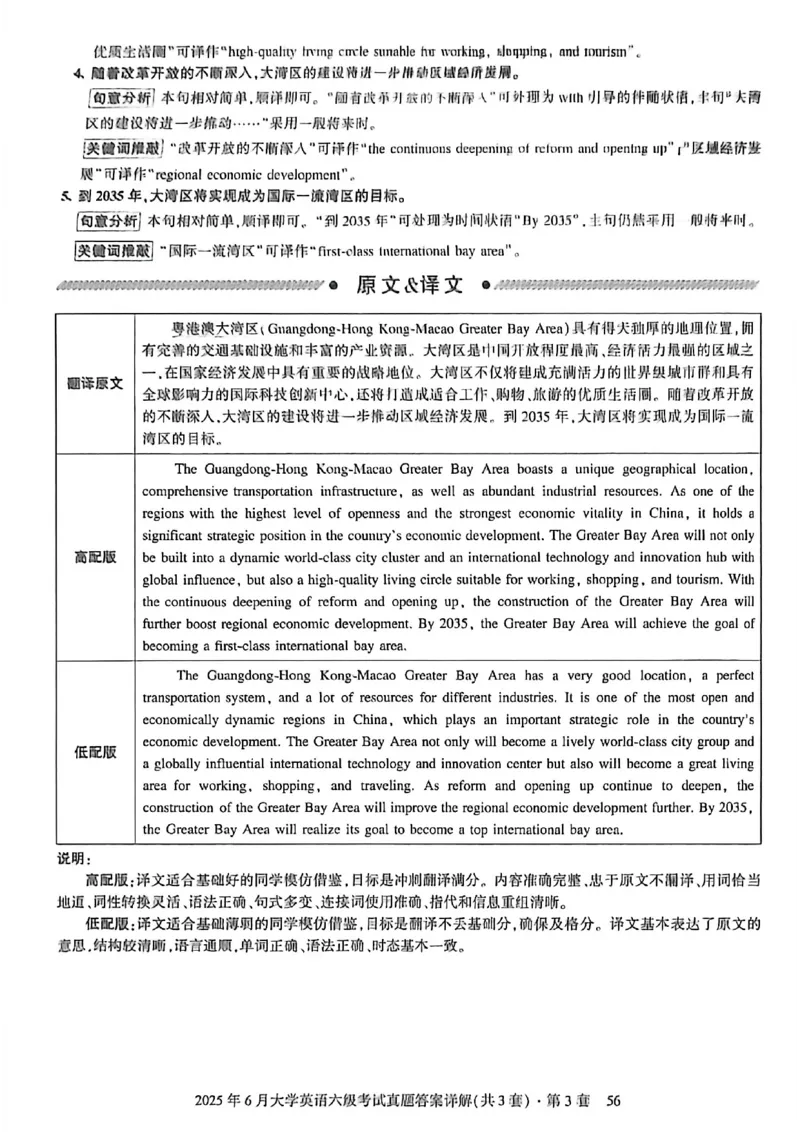 2025年6月六级三套真题带答案解析_最新更新，视频都在这_2026，6月六级速转存易和谐_讲义_就这样过英语六级真题+模拟