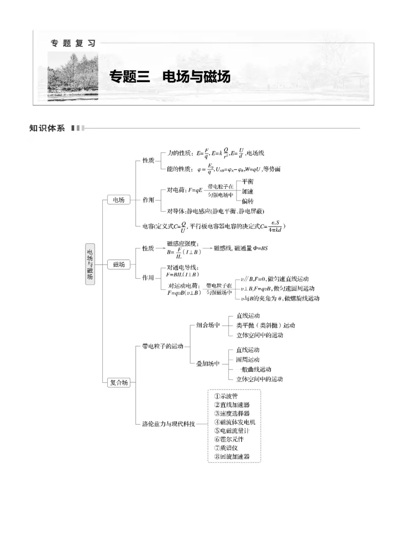 第一篇　专题三　第8讲　电场_04高考物理_2025年新高考资料_二轮复习_2025年高考物理大二轮_2025物理二轮专题复习学生用书Word版文档_大二轮专题复习讲义_第一篇　专题复习