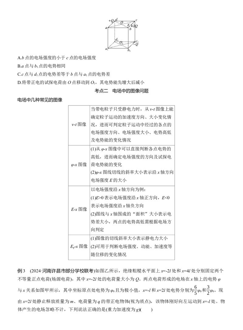 第一篇　专题三　第8讲　电场_04高考物理_2025年新高考资料_二轮复习_2025年高考物理大二轮_2025物理二轮专题复习学生用书Word版文档_大二轮专题复习讲义_第一篇　专题复习
