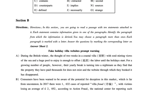 2022年6月四级（第二套）_最新更新，视频都在这_2026、6月四级速转存易和谐_1、2025年6月四级_10.2026四级英语橙啦_{2}--资料_{1}-真题