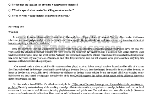 [1.1.9.21]--2019年12月六级听力（第二套）_文本_最新更新，视频都在这_2026，6月六级速转存易和谐_1、2025年6月六级_04.2026六级英语新东方_{9}--近五年听力音频+原文