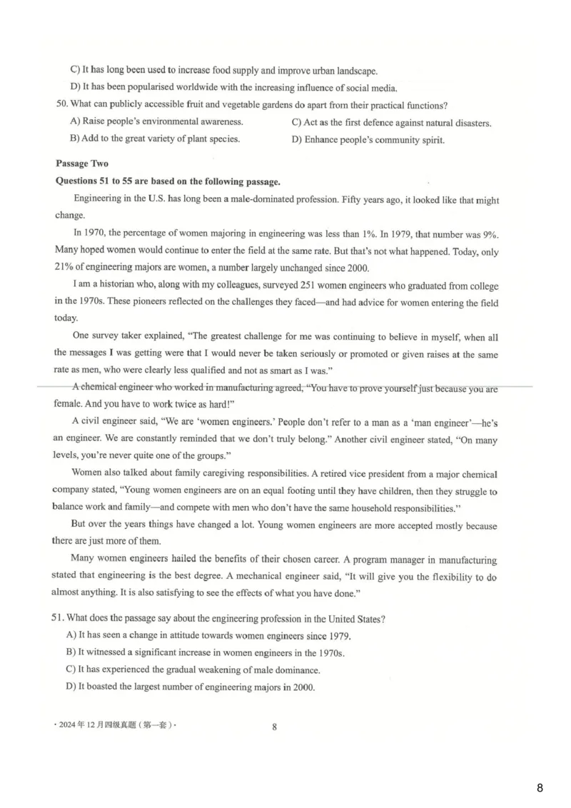 [24.1]--四级听力模考解析24年12月第一套_最新更新，视频都在这_2026，6月六级速转存易和谐_1、2025年6月六级_10.2026六级英语橙啦_{1}--课程_{24}--四级6月7日模考解析