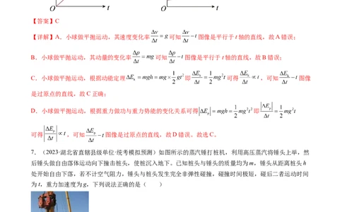 第30讲动量和动量定理（练习）（解析版）_04高考物理_新高考复习资料_2024新高考复习资料_一轮复习资料_2024年高考物理一轮复习讲练测（讲义+练习+课件）（新高考）_讲义+练习