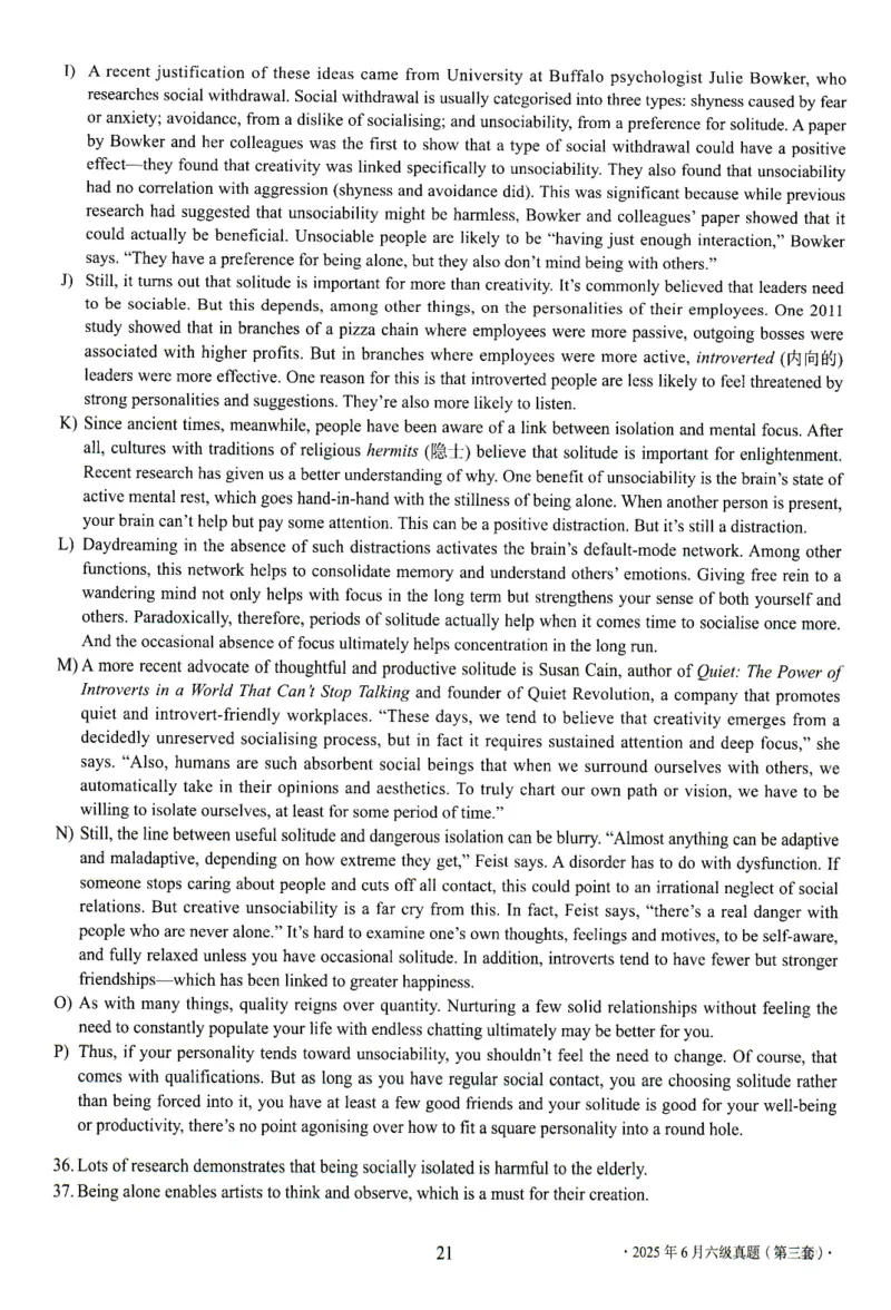 六级真题合并版2021-2025年_02.四六级真题+模拟题（0128）_六级真题+音频+解析(0128)_04.六级真题一键打印版