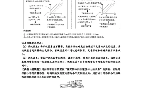 知识点21：探究加速度与力、质量的关系（提高原卷版）_04高考物理_新高考复习资料_2024新高考复习资料_一轮复习资料_提高版2024届高考物理一轮复习讲义及对应练习