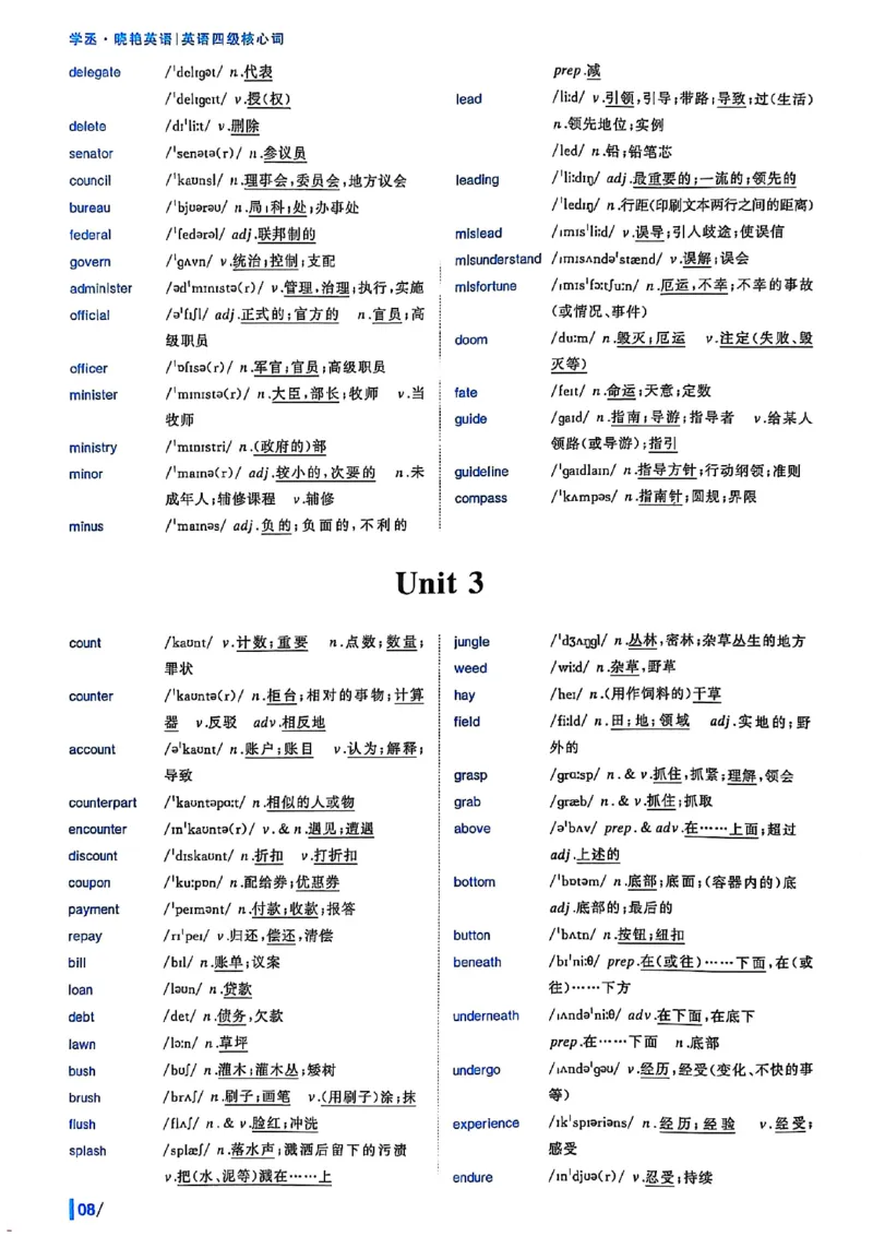 英语四级核心词_最新更新，视频都在这_2026、6月四级速转存易和谐_0、2025年12月四级_00.学丞四级全程班刘晓燕_00讲义资料