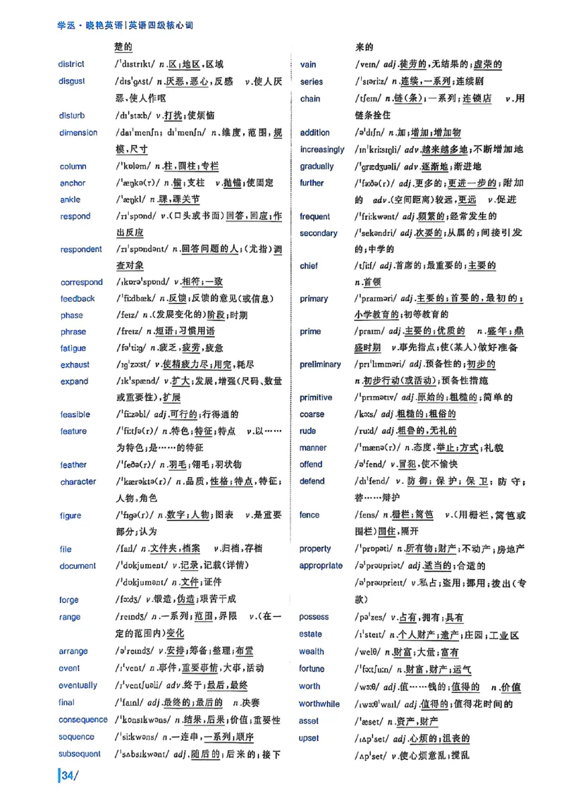 英语四级核心词_最新更新，视频都在这_2026、6月四级速转存易和谐_0、2025年12月四级_00.学丞四级全程班刘晓燕_00讲义资料