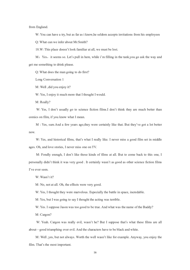 2012年12月英语四级真题及答案（二）_02.四六级真题+模拟题（0128）_四级真题+音频+解析(0128)_01.1990&mdash;2012年旧题型_2012年12月CET4