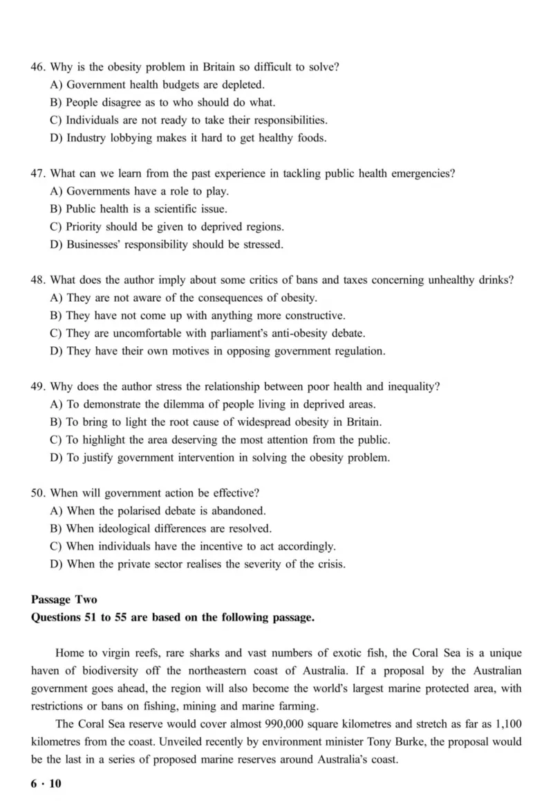 2020.09六级真题全3套(带书签)_02.四六级真题+模拟题（0128）_六级真题+音频+解析(0128)_03.2016&mdash;2025六级新题型_2020年09月六级