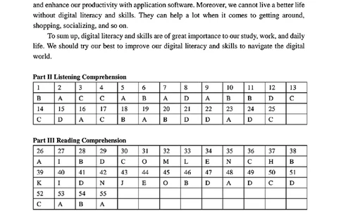 2024.06英语六级真题第1套答案_最新更新，视频都在这_2026、6月四级速转存易和谐_四六级真题+资料包_六级真题_2024年9月大学英语六级真题答案解析（全三套）