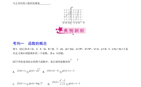 考点08函数的概念与运算（原卷版）_02高考数学_新高考复习资料_2022年新高考资料_备战2022年高考数学一轮复习考点帮（新高考地区专用）8.2更新