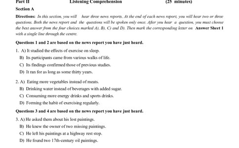 2022年06月四级真题全3套_02.四六级真题+模拟题（0128）_四级真题+音频+解析(0128)_03.2016&mdash;2025年新题型_2022年06月四级_2022.06四级真题word