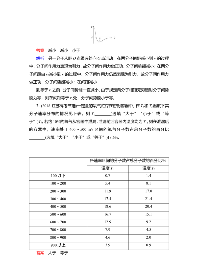第1讲　分子动理论　内能教案_04高考物理_新高考复习资料_2022年新高考复习资料_2022届一轮复习讲练结合_第14章热学_第1讲　分子动理论　内能