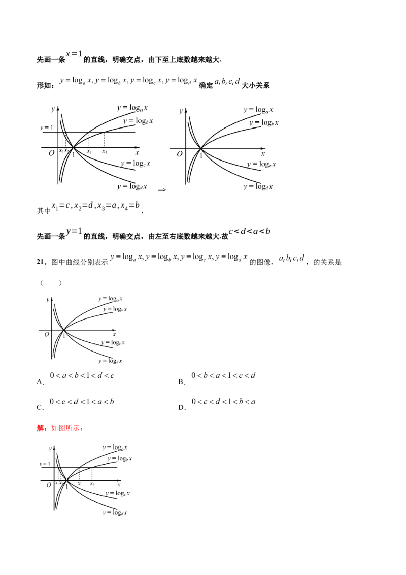 考点巩固卷04指对幂函数（六大考点）（解析版）_02高考数学_2025年新高考资料_一轮复习_2025年高考数学一轮复习考点通关卷（新高考通用）