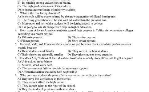 2011年6月英语六级真题_02.四六级真题+模拟题（0128）_六级真题+音频+解析(0128)_01.1990&mdash;2012六级旧题型_2011年06月六级