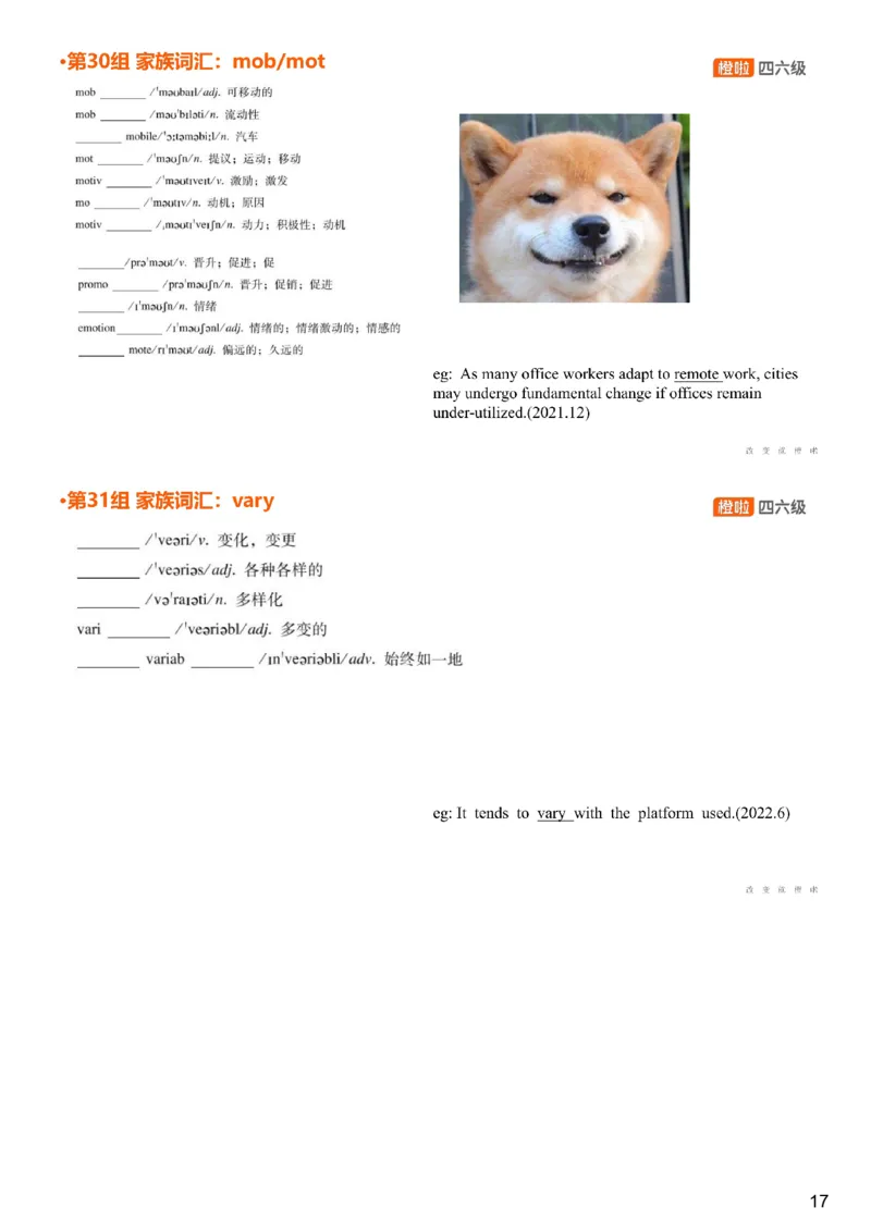 [4.14]--四级词汇14_最新更新，视频都在这_2026、6月四级速转存易和谐_1、2025年6月四级_10.2026四级英语橙啦_{1}--课程_{4}--四级词汇