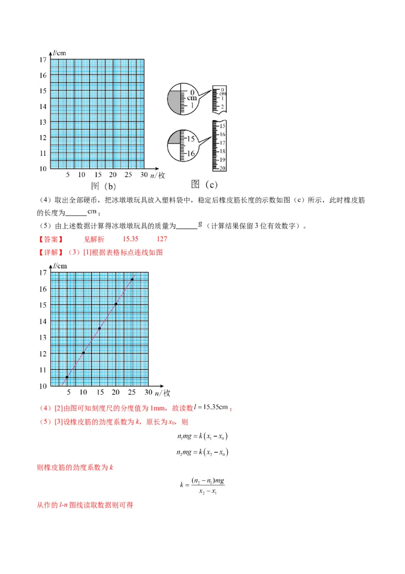 第08讲实验：探究弹簧弹力与形变量的关系、实验：探究两个互成角度的力的合成规律（讲义）（解析版）_04高考物理_新高考复习资料_2025年新高考资料