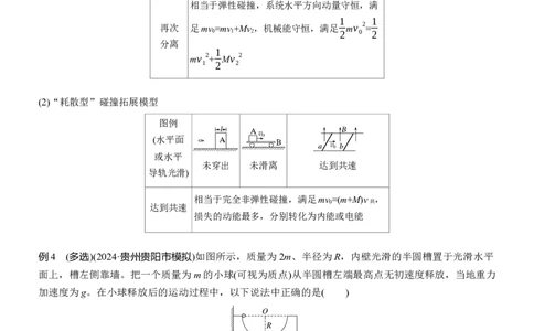 第一篇　专题二　第7讲　动量_04高考物理_2025年新高考资料_二轮复习_2025年高考物理大二轮_2025物理二轮专题复习学生用书Word版文档_大二轮专题复习讲义_第一篇　专题复习