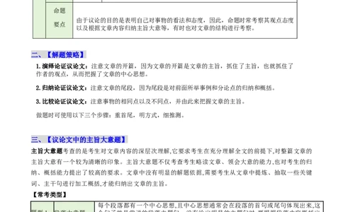 考点24阅读理解议论文和其它文体（核心考点精讲精练）-备战2025年高考英语一轮复习考点帮（新高考通用）（解析版）_03高考英语_2025年新高考资料_一轮复习