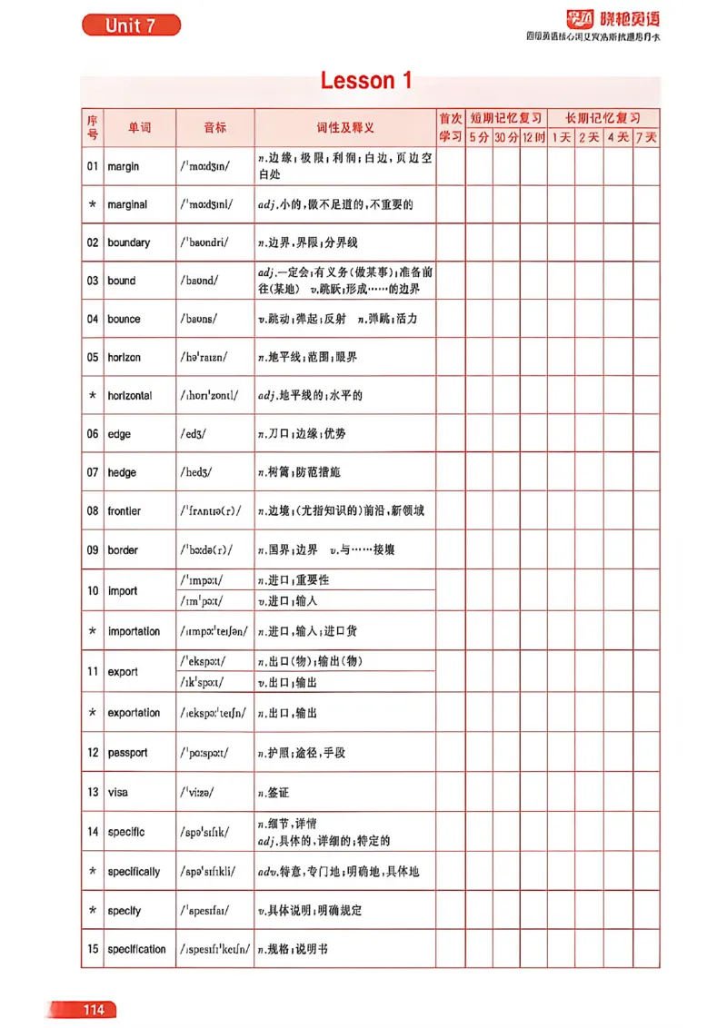 四级英语核心词艾宾浩斯抗遗忘打卡_最新更新，视频都在这_2026、6月四级速转存易和谐_讲义