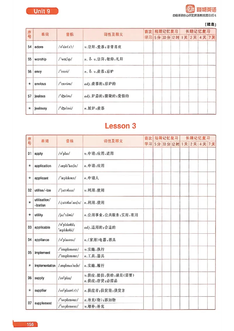 四级英语核心词艾宾浩斯抗遗忘打卡_最新更新，视频都在这_2026、6月四级速转存易和谐_讲义