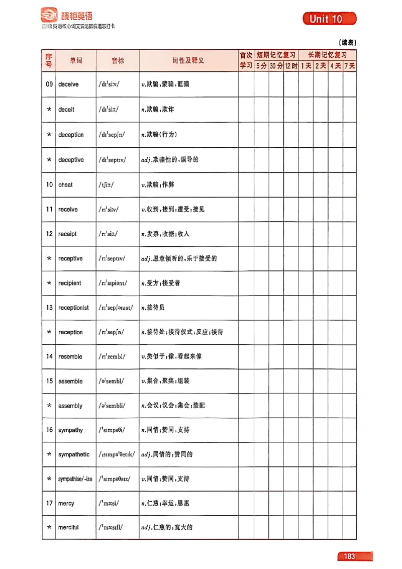 四级英语核心词艾宾浩斯抗遗忘打卡_最新更新，视频都在这_2026、6月四级速转存易和谐_讲义