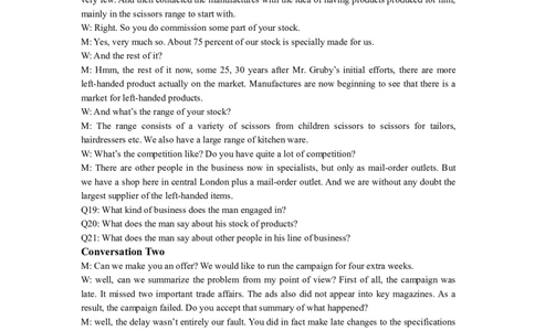 2011年12月六级听力原文及答案_02.四六级真题+模拟题（0128）_六级真题+音频+解析(0128)_01.1990&mdash;2012六级旧题型_2011年06月六级