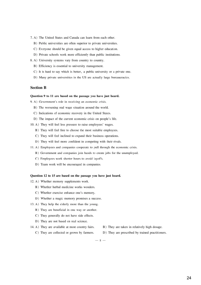 [6.4]--听力精讲4_最新更新，视频都在这_2026，6月六级速转存易和谐_1、2025年6月六级_10.2026六级英语橙啦_{1}--课程_{6}--听力精讲