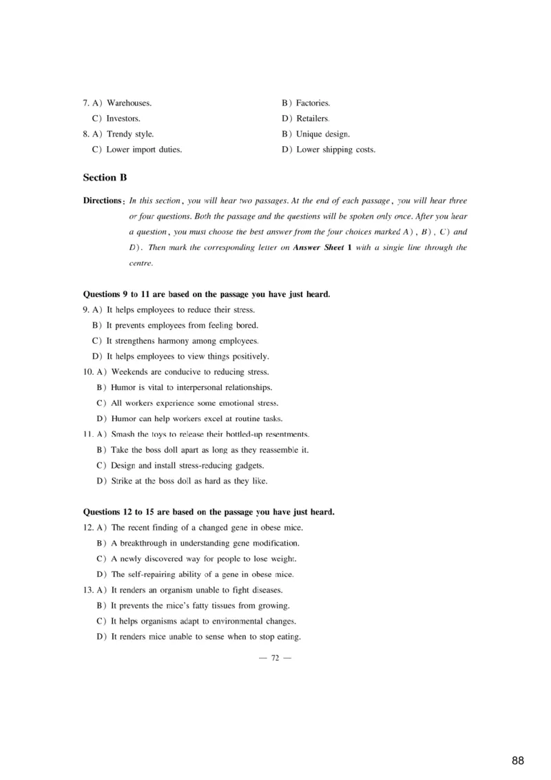 [6.4]--听力精讲4_最新更新，视频都在这_2026，6月六级速转存易和谐_1、2025年6月六级_10.2026六级英语橙啦_{1}--课程_{6}--听力精讲
