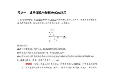 第28讲　机械波（解析版）_04高考物理_通用版（老高考）复习资料_2024年复习资料_完2024年高考物理一轮考点复习精讲精练（全国通用）_第28讲　机械波（全国通用）