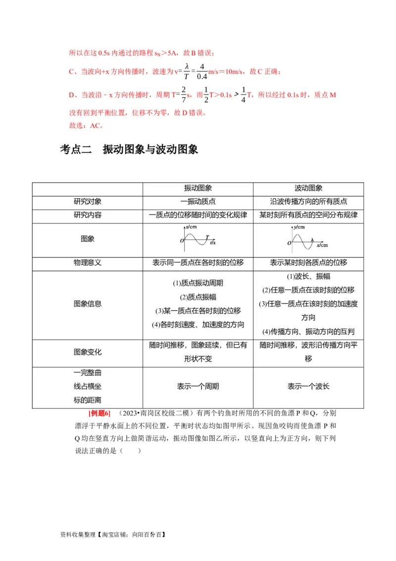 第28讲　机械波（解析版）_04高考物理_通用版（老高考）复习资料_2024年复习资料_完2024年高考物理一轮考点复习精讲精练（全国通用）_第28讲　机械波（全国通用）