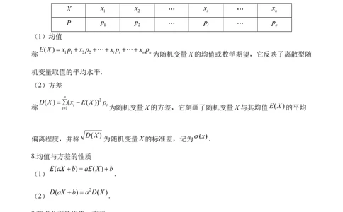 计数原理与概率统计&mdash;&mdash;2025高考数学一轮复习易混易错专项复习（含解析）_02高考数学_2025年新高考资料_一轮复习_2025高考数学一轮复习易混易错专项复习（含解析）（完结）