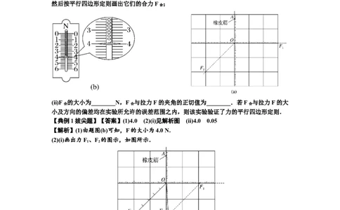 知识点10：探究两个互成角度的力的合成规律（拔尖解析版）_04高考物理_通用版（老高考）复习资料_2024年复习资料_拔尖版2024届高考物理一轮复习讲义及对应练习