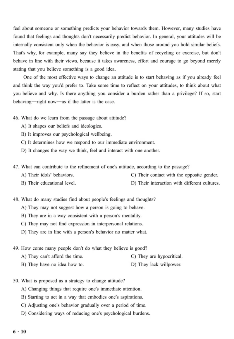 2019.12六级真题全3套(带书签)_02.四六级真题+模拟题（0128）_六级真题+音频+解析(0128)_03.2016&mdash;2025六级新题型_2019年12月六级