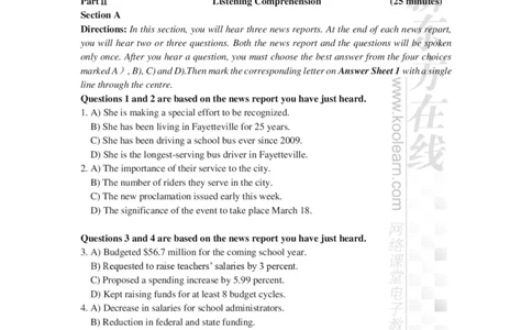 2024年12月大学英语四级考试真题（第1套）_最新更新，视频都在这_2026、6月四级速转存易和谐_1、2025年6月四级_04.2026四级英语新东方_电子资料_2024年12月真题电子版