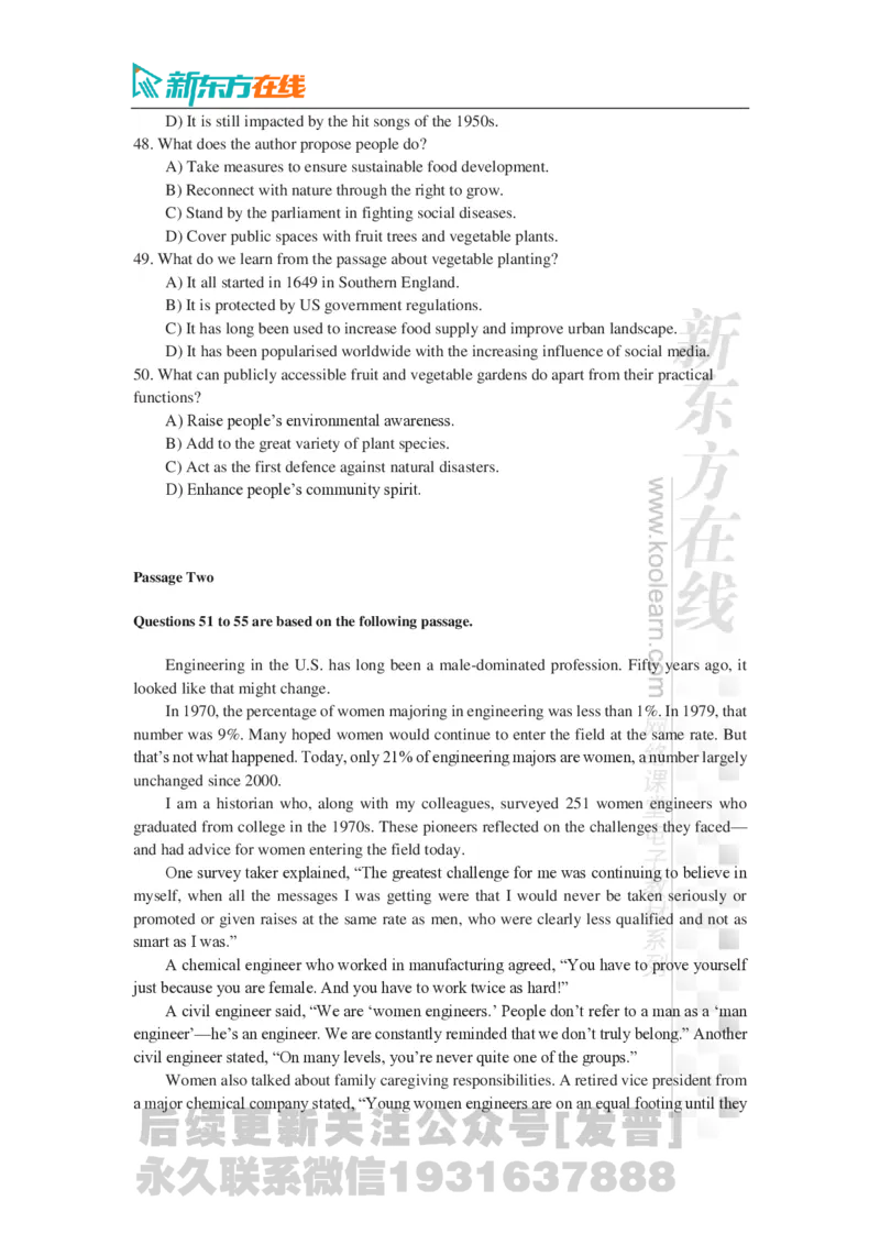 2024年12月大学英语四级考试真题（第1套）_最新更新，视频都在这_2026、6月四级速转存易和谐_1、2025年6月四级_04.2026四级英语新东方_电子资料_2024年12月真题电子版