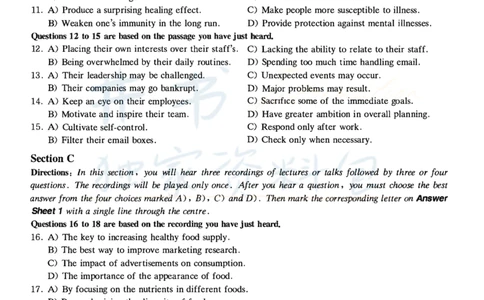 2022年12月大学英语6级真题（卷一）_最新更新，视频都在这_2026、6月四级速转存易和谐_四六级真题+资料包_六级真题_2022年12月六级真题及答案解析（全三套）