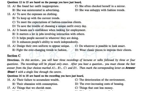 2020.12六级真题第1套_最新更新，视频都在这_2026、6月四级速转存易和谐_四六级真题+资料包_六级真题_2020年12月六级真题及答案解析（完整版）