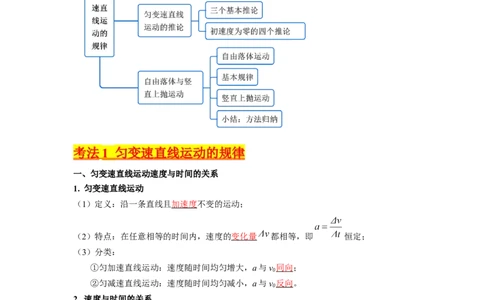 考点02匀变速直线运动的研究（核心考点精讲精练）-备战2024年高考物理一轮复习考点帮（新高考专用）（解析版）_04高考物理_新高考复习资料_2024新高考复习资料_一轮复习资料