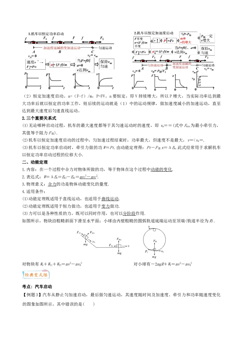 考向11功与能-备战2022年高考物理一轮复习考点微专题_04高考物理_新高考复习资料_2022年新高考复习资料_备战2022年高考物理一轮复习考点微专题