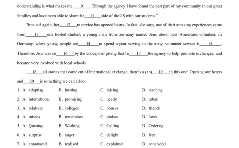 考向32完形填空之说明文类(解析版)-备战2022年高考英语一轮复习考点微专题_03高考英语_新高考复习资料_2022年新高考资料_2022年新高考英语一轮复习