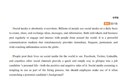 [8.16]--仔细阅读精讲精练12_最新更新，视频都在这_2026，6月六级速转存易和谐_1、2025年6月六级_10.2026六级英语橙啦_{1}--课程_{8}--阅读精讲精练