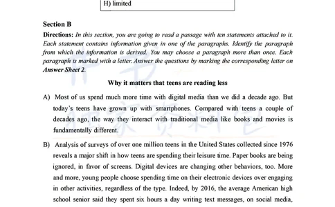2021年12月大学英语四级考试真题卷3_最新更新，视频都在这_2026、6月四级速转存易和谐_四六级真题+资料包_四级真题_2021年12月CET4