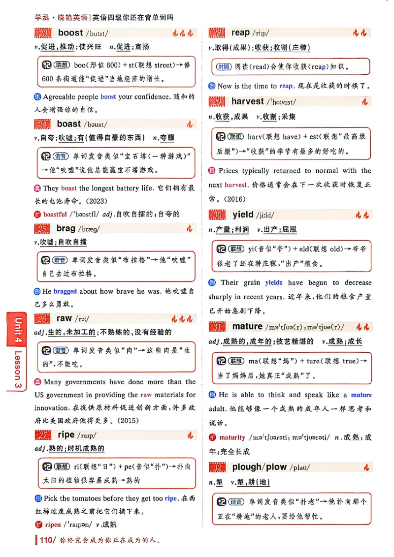 英语四级你还在背单词吗_最新更新，视频都在这_2026、6月四级速转存易和谐_讲义